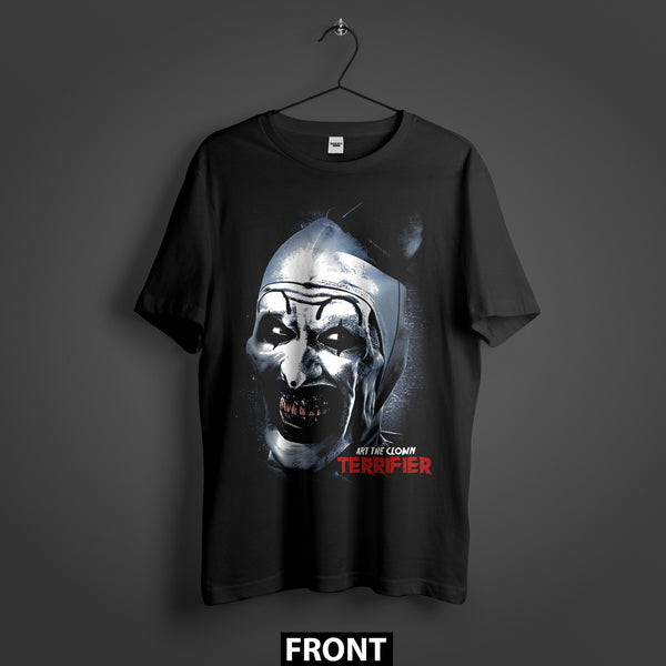 Terrifier Art the Clown Double-Sided Premium T-Shirt (Unisex)